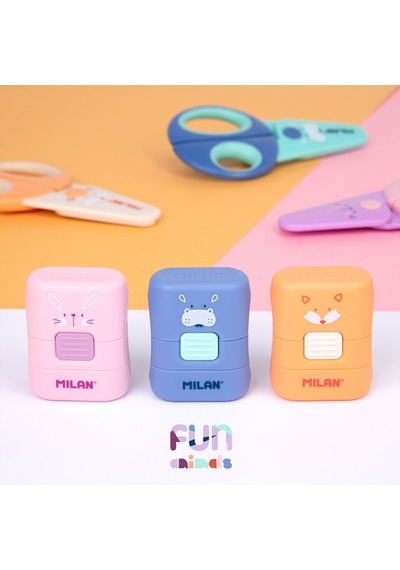 Milan 4901116fa Fun Anımal Fırçalı Silgi - 16 Adet