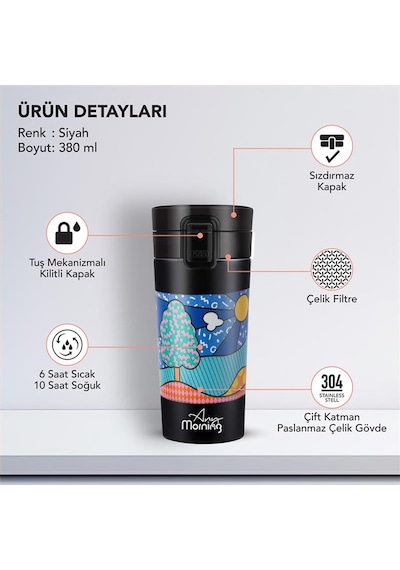 Any Morning Ba21522 Termos Mug