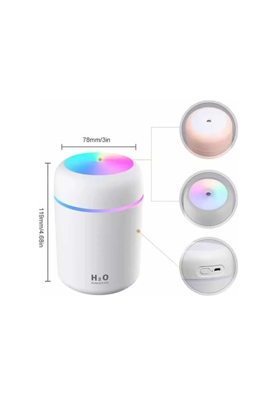 Mey İthalat Hava Nemlendirici Buhar Makinesi Led Işıklı Usb Dekoratif Nemlendirici Yeni Nesil
