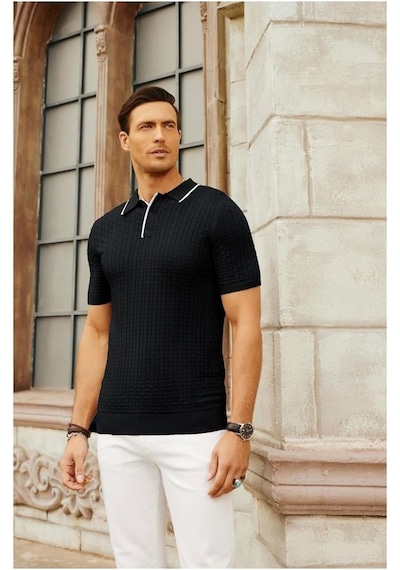 Pastis Polo Yaka Triko T-shirt 001