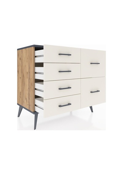 Hyperion Şifonyer 6 Çekmeceli 88x44x80 Çam-antrasit/aytaşı Antrasit/aytaşı Hyperion Şifonyer 6 Çekmeceli 88x44x80 Çam-antrasit/aytaşı Antrasit/aytaşı