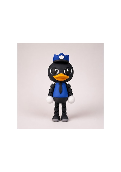 Roblox Hayvan Hastanesi Officer Duck Eklemli Oyuncak Bacakları Ve Kolları Hareketli Figür Animal Hospital Ördek