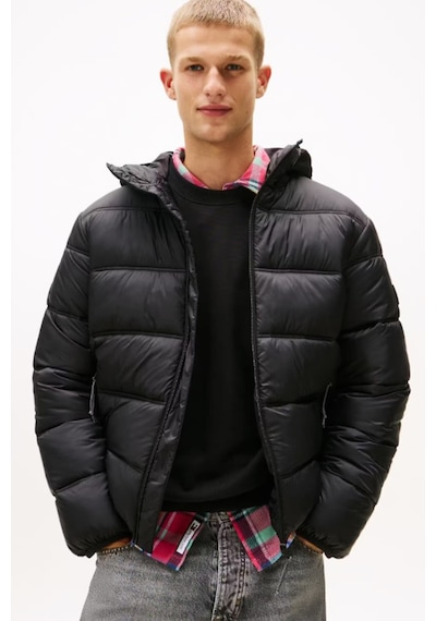 Tommy Jeans Erkek Mont Dm0dm22044 Bds Siyah Siyah