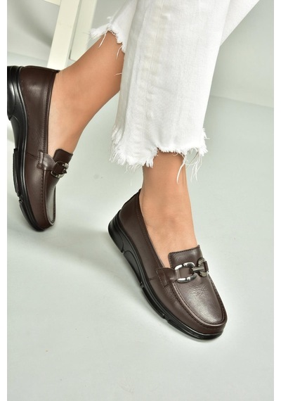 Fox Shoes T555081403 Kahverengi Hakiki Deri Günlük Kadın Ayakkabı Kahverengi-hakiki Deri Fox Shoes T555081403 Kahverengi Hakiki Deri Günlük Kadın Ayakkabı Kahverengi-hakiki Deri