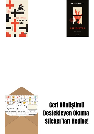 Papazın Kızı Ciltli + Aspidistra + Okuma Sticker'ları