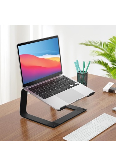 Masaüstü İçin Dizüstü Bilgisayar Standı Çıkarılabilir Alüminyum Bilgisayar Yükseltici Taşınabilir Dizüstü Bilgisayar Tutucu Macbook Air, Pro, Dell, Hp, Lenovo Ve Tüm 10-16 İnç Dizüstü