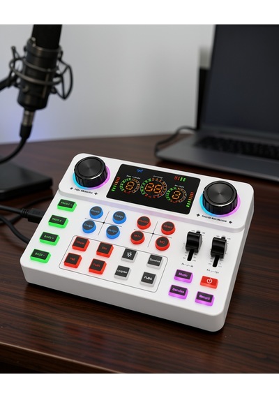 Ses Kartı Xuczzzksasoundcard-2-1 Podcast Ve Karaoke İçin