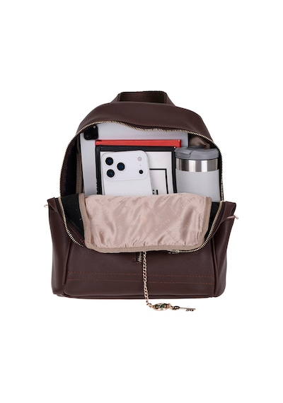 Bloominbag Burkley Avelıne Cocoa Brown Pu Deri Kadın Sırt Çantası kahverengi
