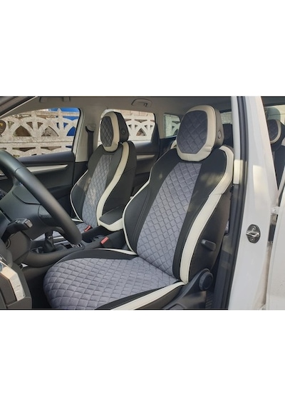 Skoda Karoq Araca Özel Oto Koltuk Kılıfı (398678403)