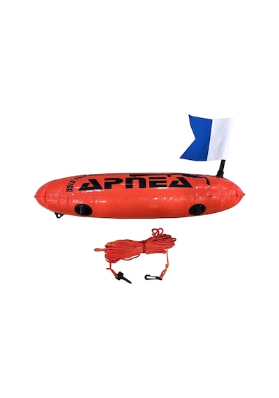 Apnea Pvc 25m İpli Bayraklı Torpido Şamandıra Çok Renkli