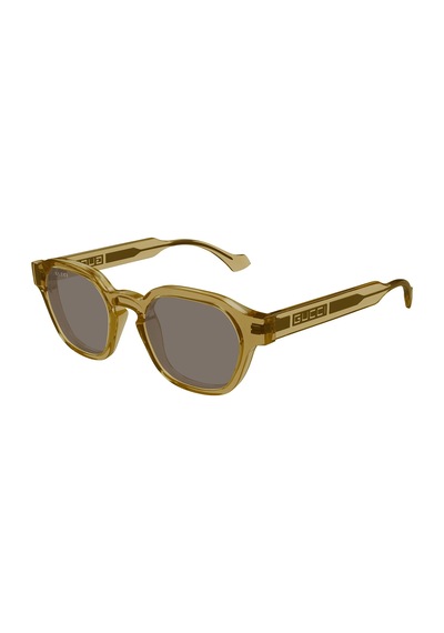 Guccı 1730s 003 50 Unisex Güneş Gözlüğü Kahverengi