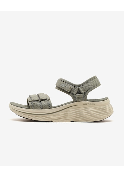 Skechers Max Cushıonıng Elıte 2.0 Sandal Kadın Haki Sandalet 141617 Olv Haki