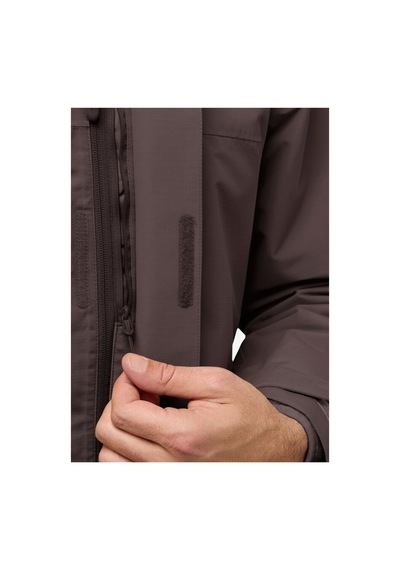 Jack Wolfskin A61864 D0108-altenberg 3ın1 Jkt M Kahve Normal Düz Erkek Ceket Kahve Kahve