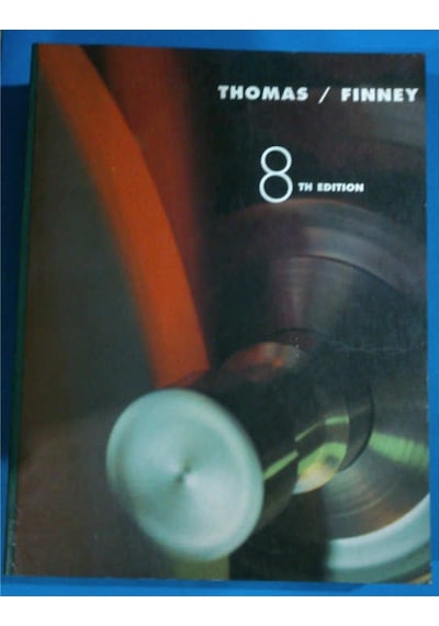 Calculus Cilt 2 8 . Baskı Thomas / Finney