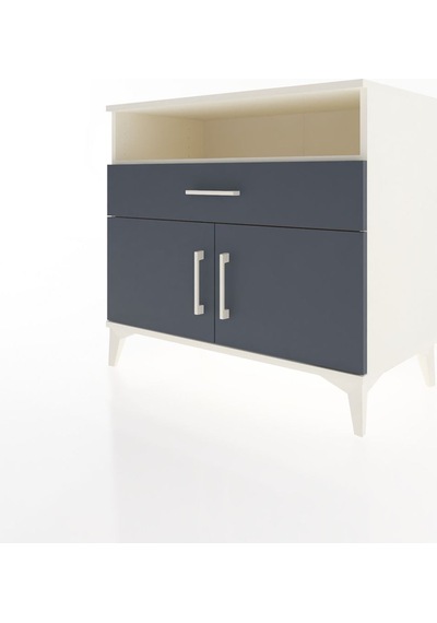 Hyperion Şifonyer 2 Raflı Tek Çekmeceli 2 Kapaklı 88x44x80 Aytaşı-antrasit Aytası Hyperion Şifonyer 2 Raflı Tek Çekmeceli 2 Kapaklı 88x44x80 Aytaşı-antrasit Aytası