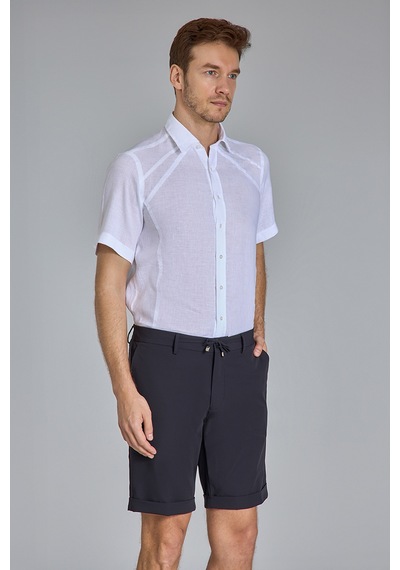 Bisse Jogger 4 Cep Lacivert Spor Erkek Şort Sh24y24102 D99 Siyah