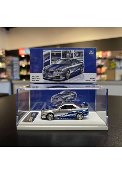 Demon King Nissan Skyline Gtr R34 Z-tune 1/64 Pleksi