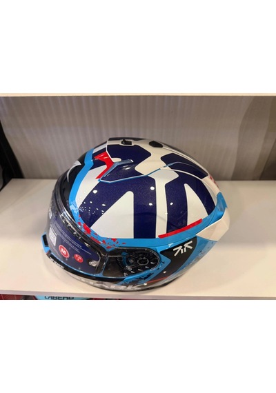 Kask Shark Skwal İ3 Raul Fernandez Mavi Mavi/beyaz