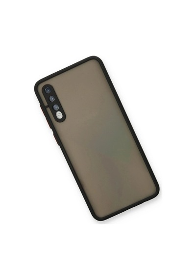 Durukar Samsung Galaxy Uyumlu A30s Kılıf Montreal Silikon Kapak - Siyah