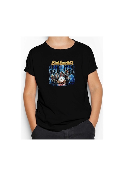 Zepplin Giyim Blind Guardian Somewhere Far Beyond Siyah Çocuk Tişört Siyah