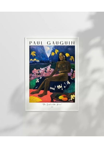 Çerçevesiz Poster Paul Gaugin Areoi Tohumu