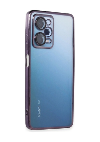 Redmi Note 12 Pro 5g Kılıf Lensli Silikon - Mor İtdark28739