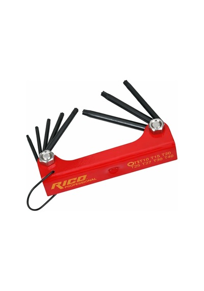 Rıco Çakı Torx Allen Bits Uç Kaplamalı 8 Parça