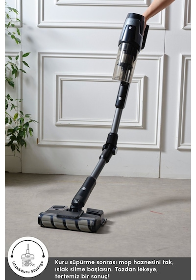 Karaca Dynamic Vacuumx 3 in 1 Dikey Şarjlı Süpürge