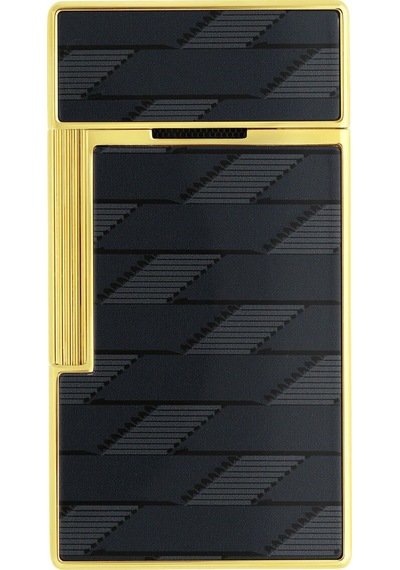S.t. Dupont Biggy Monogram 1872 Siyah Çakmak 25079 Siyah