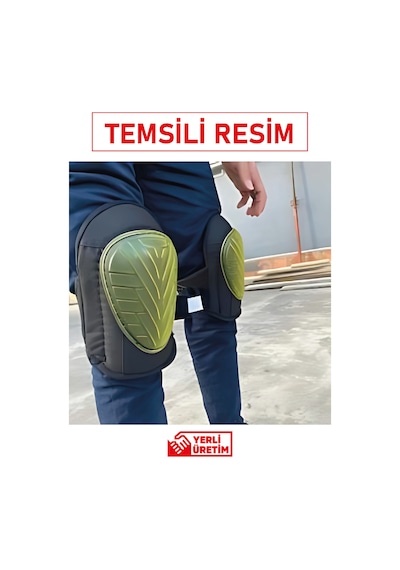 Zıma Jel Dizlik Konforlu Jel Ped, Kaymaz Zemin Tutucu, Uzun Süreli Koruma 1 Çift