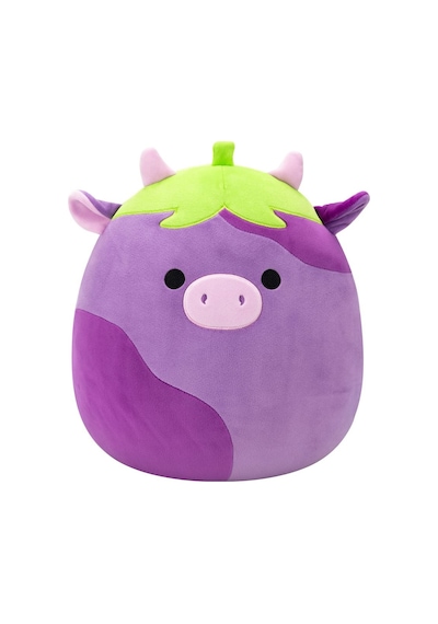Squishmallows Patlıcan İnek Frederick 30cm Cr07969 Renkli