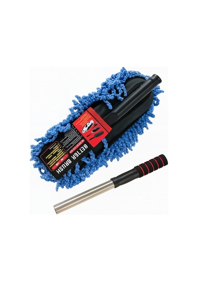 Carmind Mikrofiber Oto Yıkama Fırçası Teleskopik Cr10451