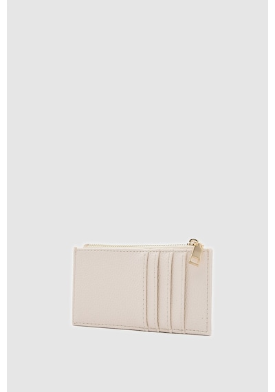 Shule Bags Linn Dokulu Kadın Kartlık Krem