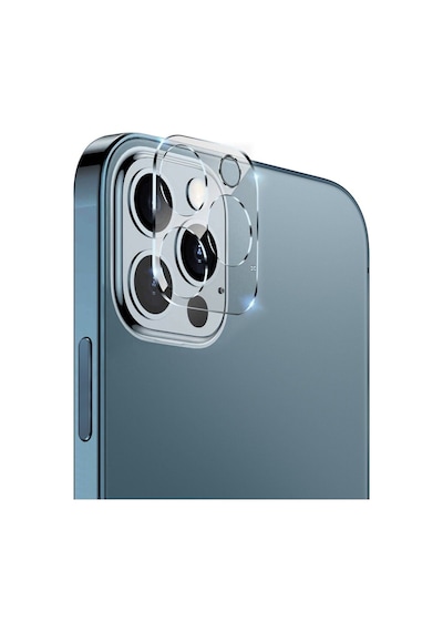 Apple Uyumlu iPhone 12 Pro Max Kamera Lens Koruma Camı Şeffaf