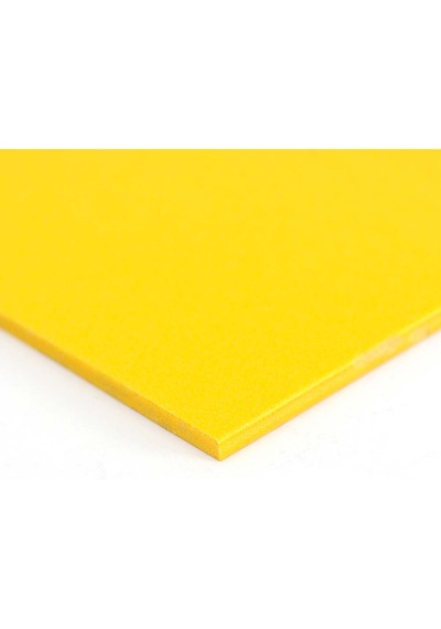 Sarı Köpük Plaka 1 Cm 110x100 Cm - 1 Adet