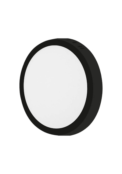 Cata Ct-5235 18w Panel Led Armatür Siyah Yulvarlak Sıva Üstü Metal Kasa Beyaz Işık 6400k Siyah