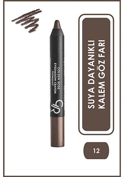 Eyeshadow Crayon Waterproof 12 Kalem Far 2,4 G 0