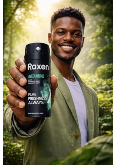 Erkek Deodorant Spreyi - Botanical Serisi - 150ml - Etkili Ter Kokusu Önleyici - Alüminyumsuz Ve Leke Bırakmayan Formül - Gün Boyu Ferahlık Veren Erkek Vücut Spreyi