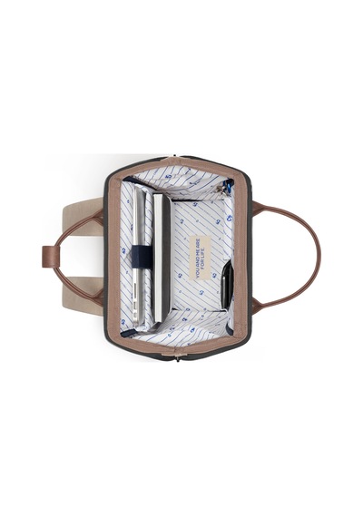 Cabaıa Cabaia Rabat Adventurer Waxe Cotton Unisex Sırt Çantası Orj Çok Renkli