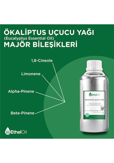Etheloil Ökaliptus Uçucu Yağ 500 G