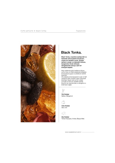 Black Tonka 30 Ml Nıche Parfüm Baharat
