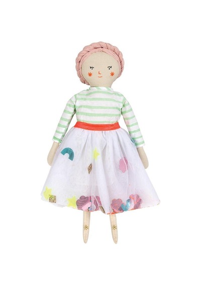 Meri Meri - Matilda Doll - Matilda Bebek Çok Renkli