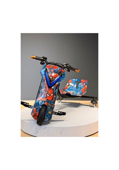 36v 350w Elektrikli Drift Scooter 3 Hızlı 25 Km/h 100 Kg Taşıma Kapasiteli Mavi Mavi