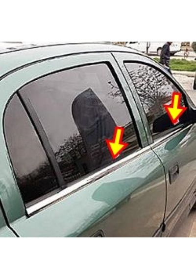 Opel vectra B Krom Cam Çıtası 1995 - 2002 Arası