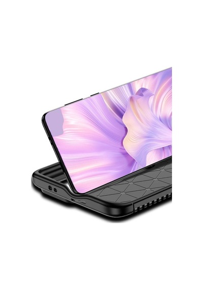 Huawei P60 Pro İle Uyumlu Kılıf Focus Karbon Tasarım Telefon Kılıfı Kapak Huawei P60 Pro İle Uyumlu Kılıf Focus Karbon Tasarım Telefon Kılıfı Kapak