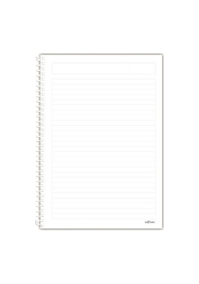 A5 Defter Çizgili 200 Syf Mavi Tranz