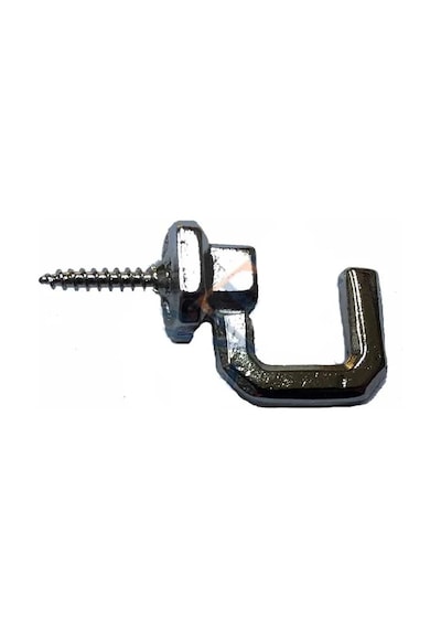 Vidalı Kanca, Askı Büyük - 15x23mm, Nikel - 100 Adet 1461851
