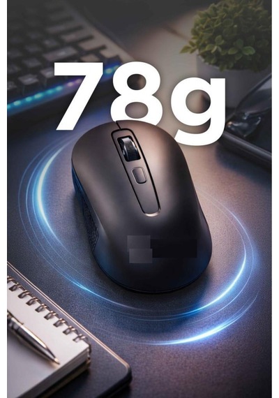 Kablosuz Mouse Usb Alıcılı Fare Tm22 Siyah -