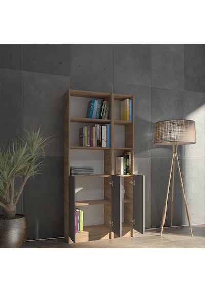 Kuta Flat85 Kitaplık 3 Kapaklı Kütüphane (487092792)