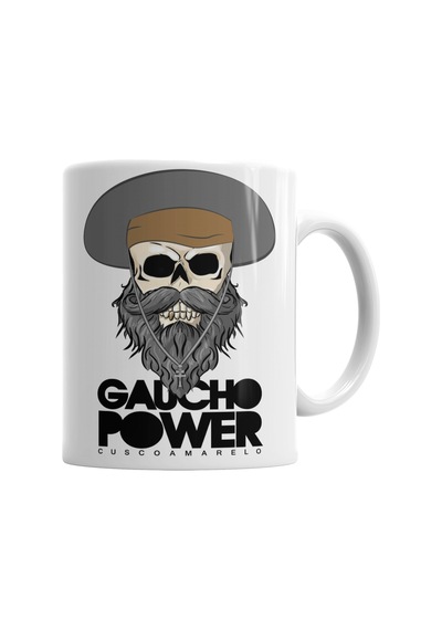 Gaucho Power Kupa Bardak Porselen Karışık